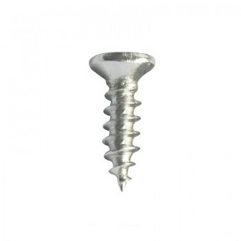 Vrut do háčku 3x12mm stříbrný