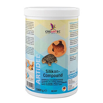 Silikonová dvousložková hmota pro tvorbu forem 1kg