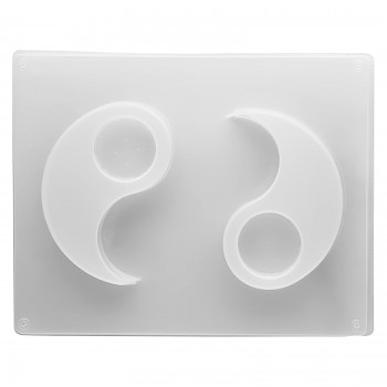 Casting mold – Yin Yang tealight holder