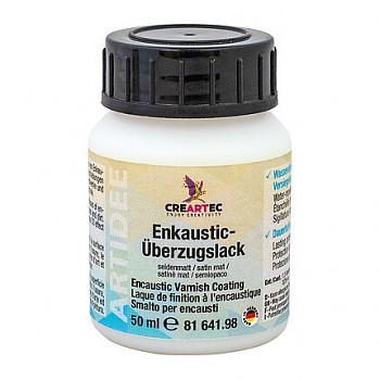 Lak pro enkaustické vosky 50ml saténový