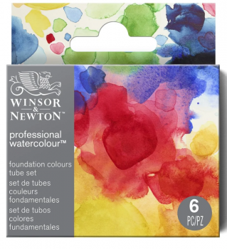Sada akvarelových barev W&N 6x5ml – Foundation